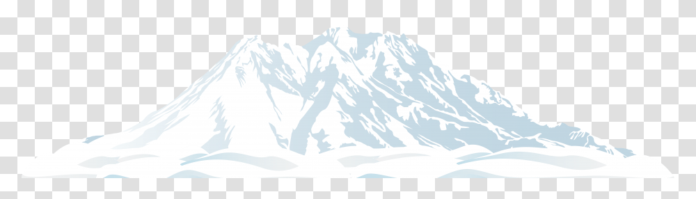 Winter Snowy Mountain Clip Art, Map, Diagram, Nature, Plot Transparent Png