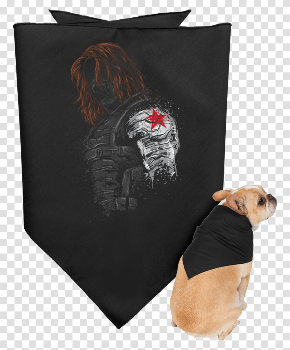 Winter Soldier Doggie Bandana Kerchief, Person Transparent Png