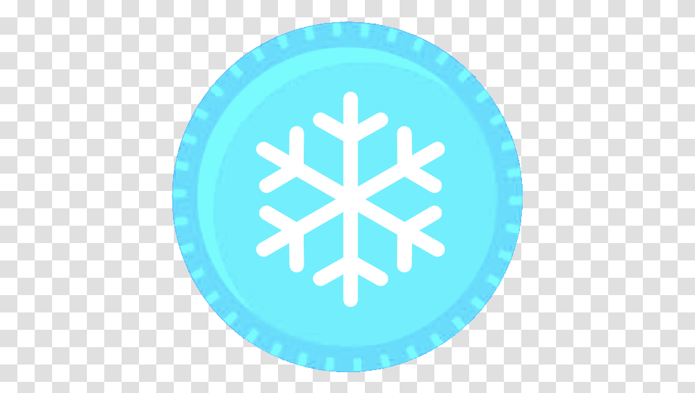 Winter Tokens Christmas Numbers Large Free, Snowflake Transparent Png
