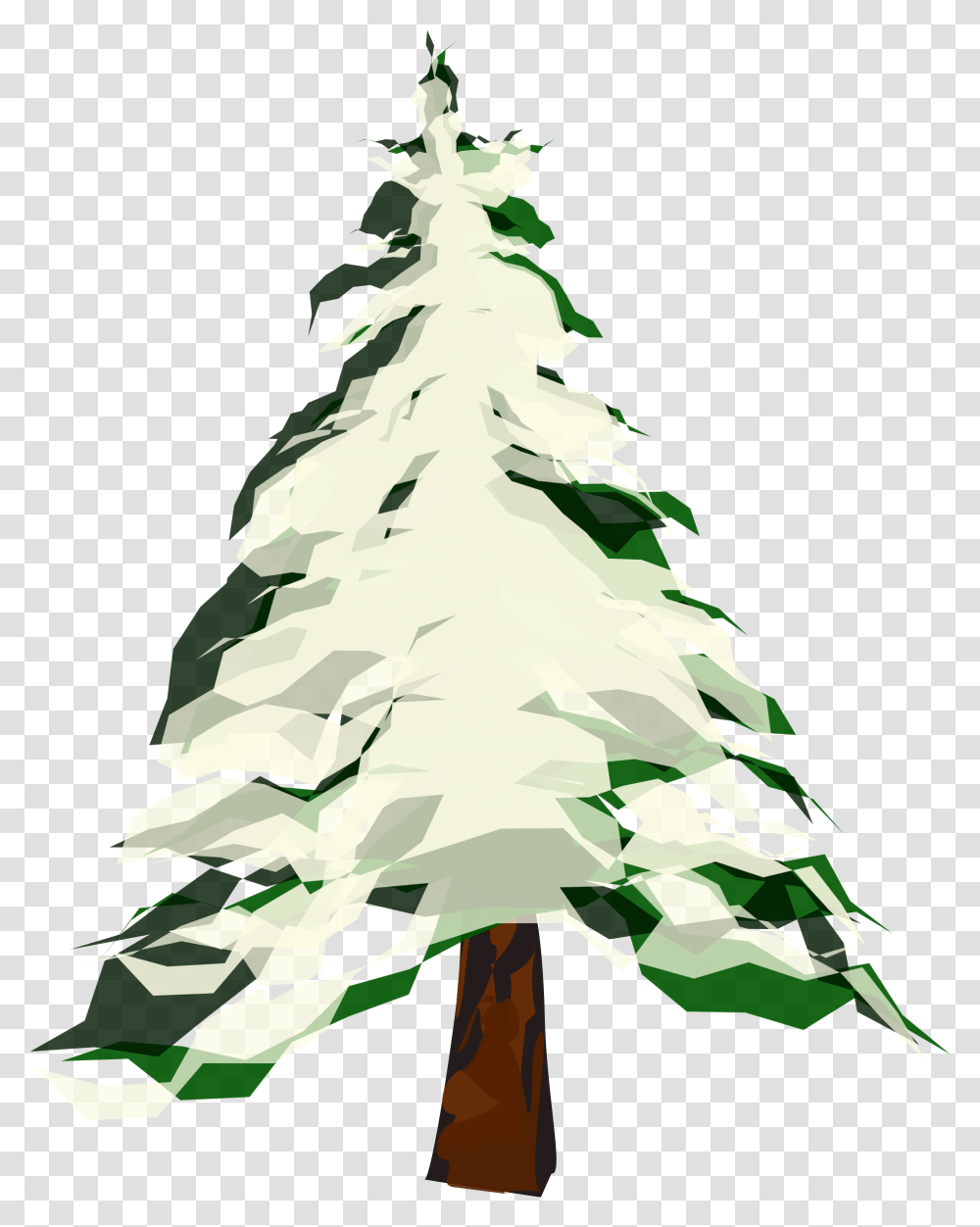 Winter Tree 2 Clip Arts Snow Tree Vector, Plant, Ornament, Christmas Tree, Star Symbol Transparent Png