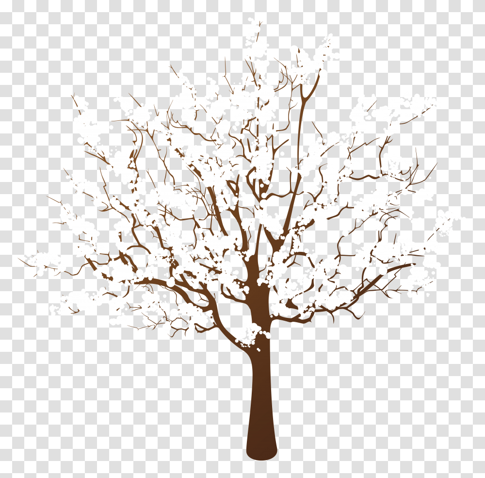 Winter Tree Clip Art, Chandelier, Lamp, Plant, Text Transparent Png