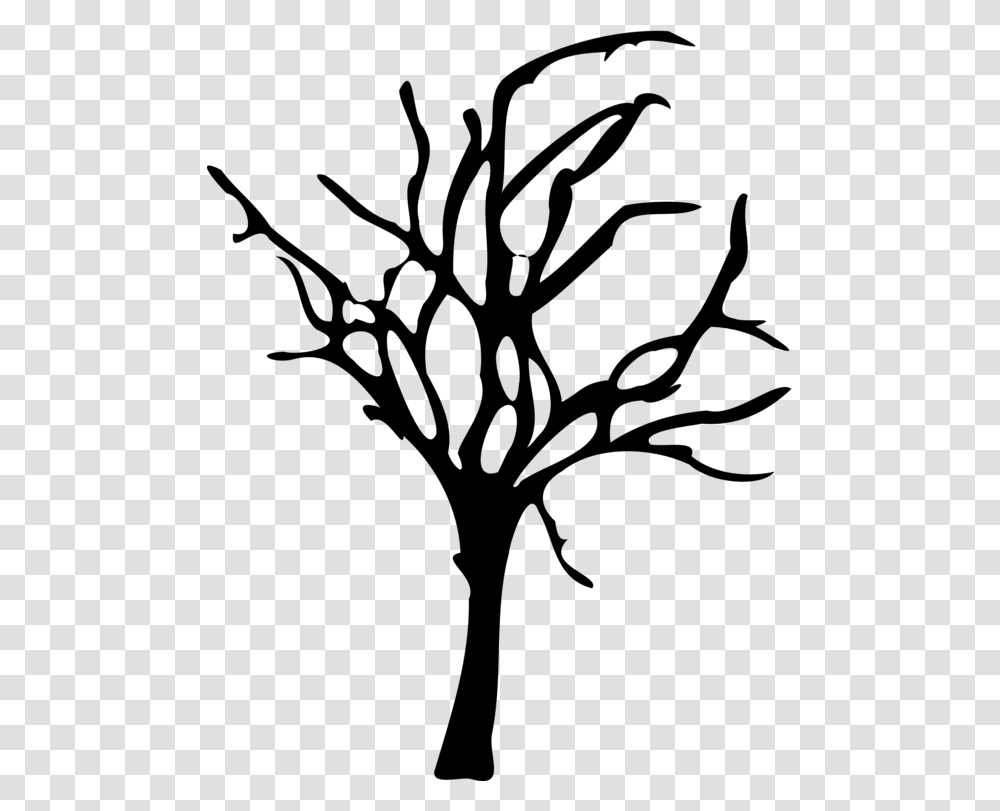 Winter Tree Clip Art, Gray, World Of Warcraft Transparent Png