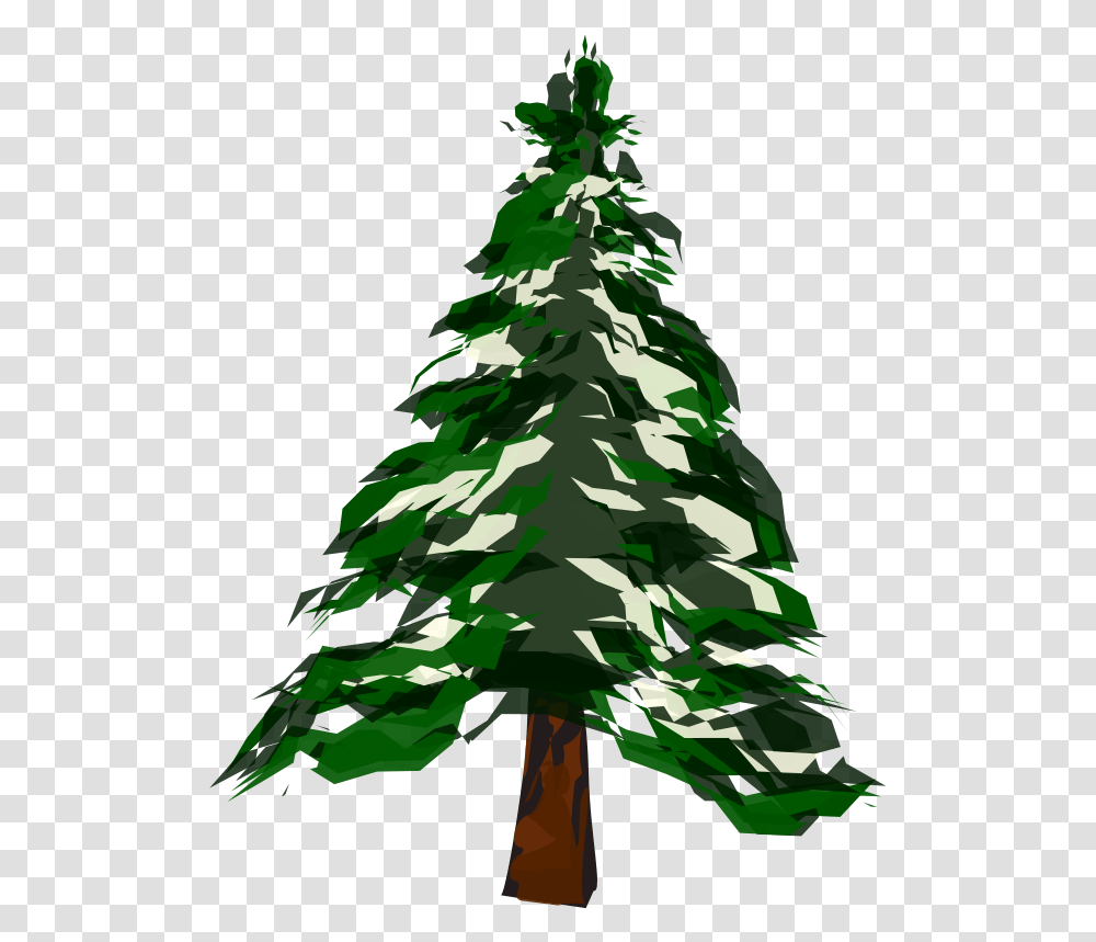 Winter Tree Clipart Christmas Tree Full Size Christmas Tree, Plant, Ornament, Fir, Outdoors Transparent Png