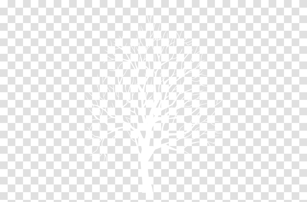 Winter Tree Silhouette Clip Art Image Ihs Markit Logo White, Stencil, Plant, Graphics, Pattern Transparent Png