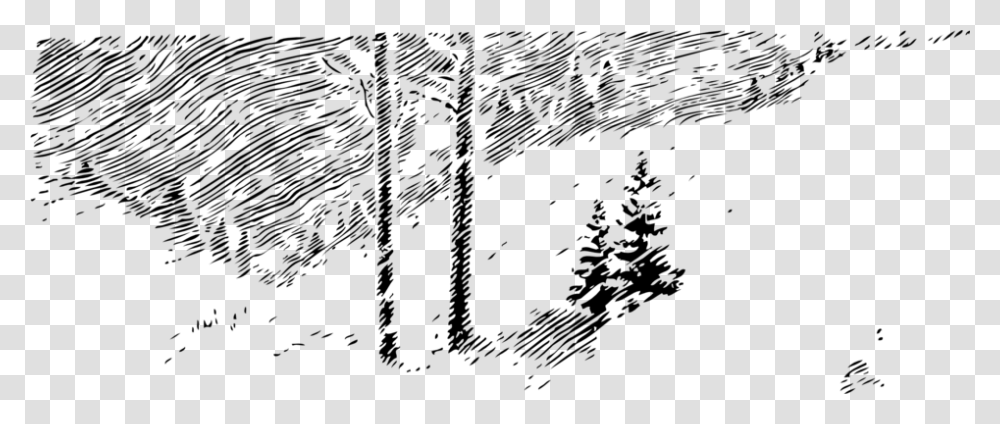 Winter Trees Clip Art, Gray, World Of Warcraft Transparent Png