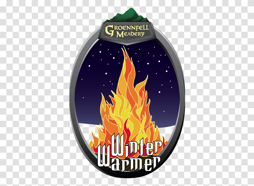 Winter Warmer Mead, Fire, Poster, Advertisement, Flame Transparent Png