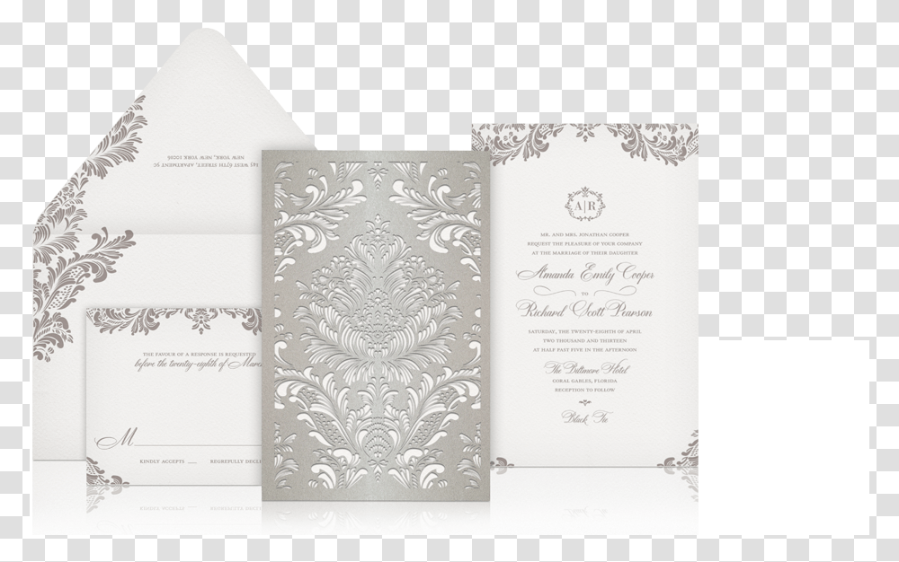 Winter Wedding Invitation Trends Amp Deals Natural Hair Paper, Page, Envelope, Greeting Card Transparent Png