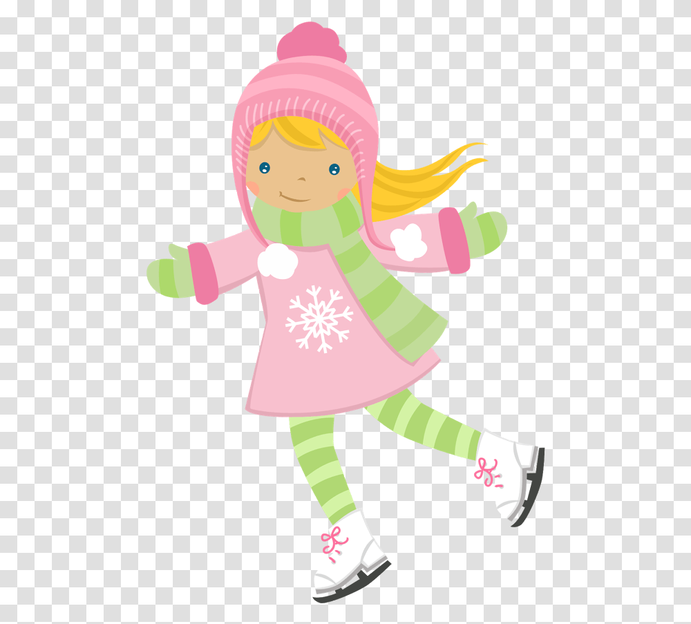 Winter Wonderland Clip Art Girl In Snow Clipart, Doll, Toy, Shoe, Footwear Transparent Png
