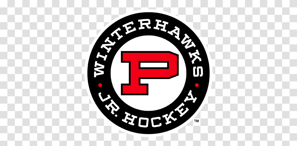 Winterhawks Portland Winterhawks New Logo, Text, Symbol, Label, First Aid Transparent Png