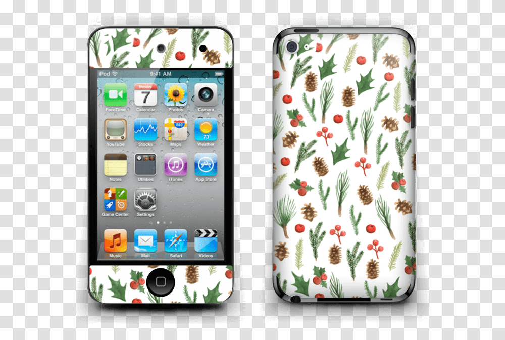 Wintery Mix Skin Ipod Touch 4th Gen Ipod Touch 4th Generation, Mobile Phone, Electronics, Cell Phone, Purse Transparent Png