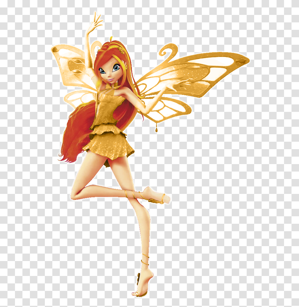 Winx Club Bloom Enchantix 3d, Doll, Toy, Person, Human Transparent Png