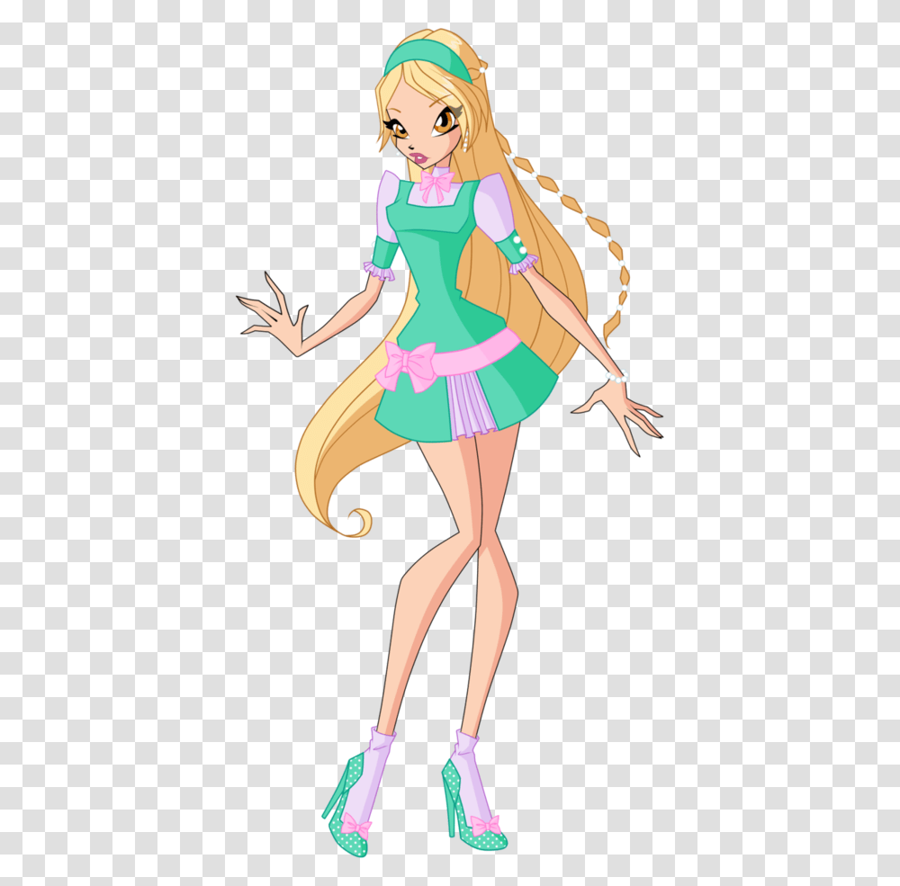 Winx Club Daphne Outfits Download Winx Club Daphne Outfits, Doll, Toy, Costume, Person Transparent Png