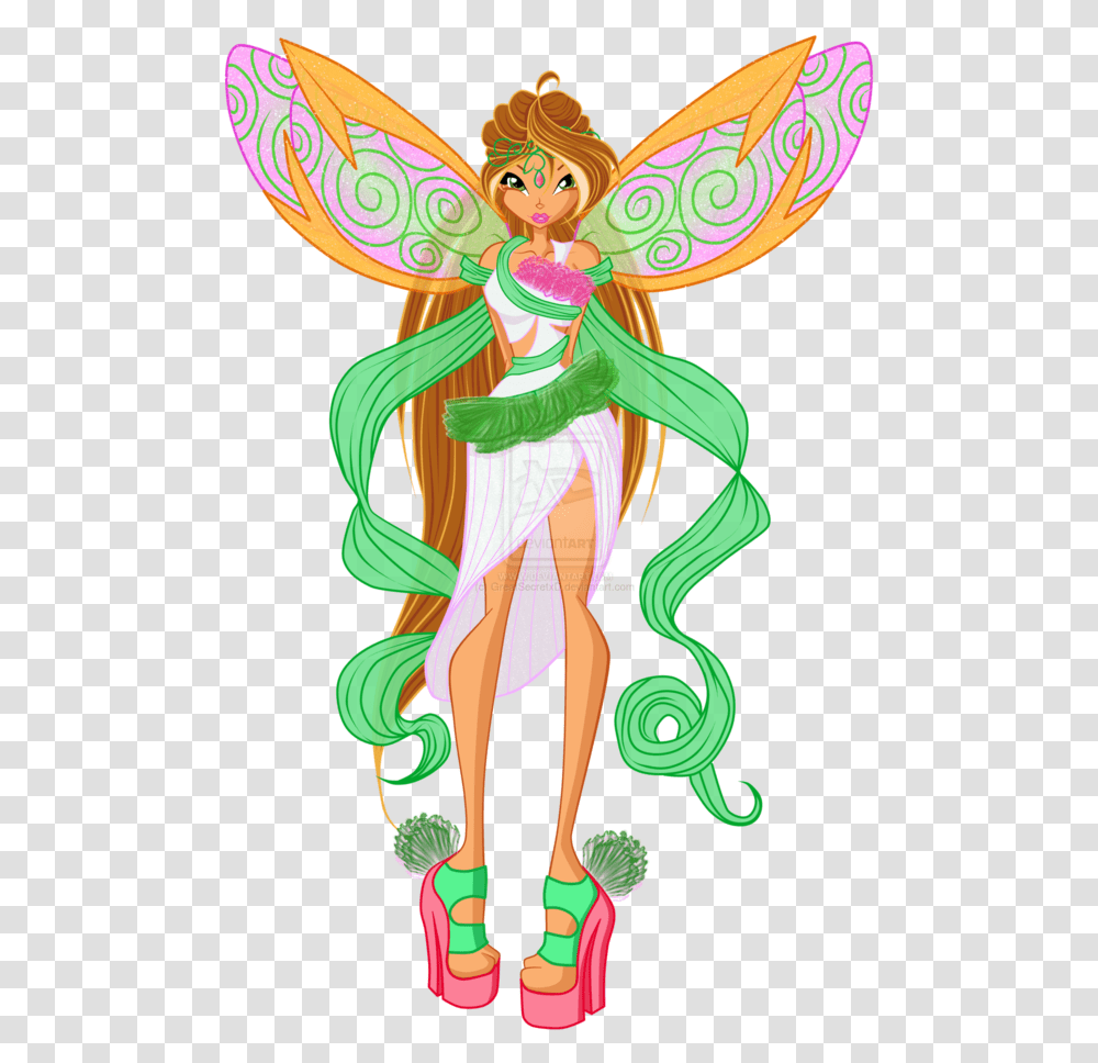 Winx Club Nature Fairy, Costume, Angel Transparent Png