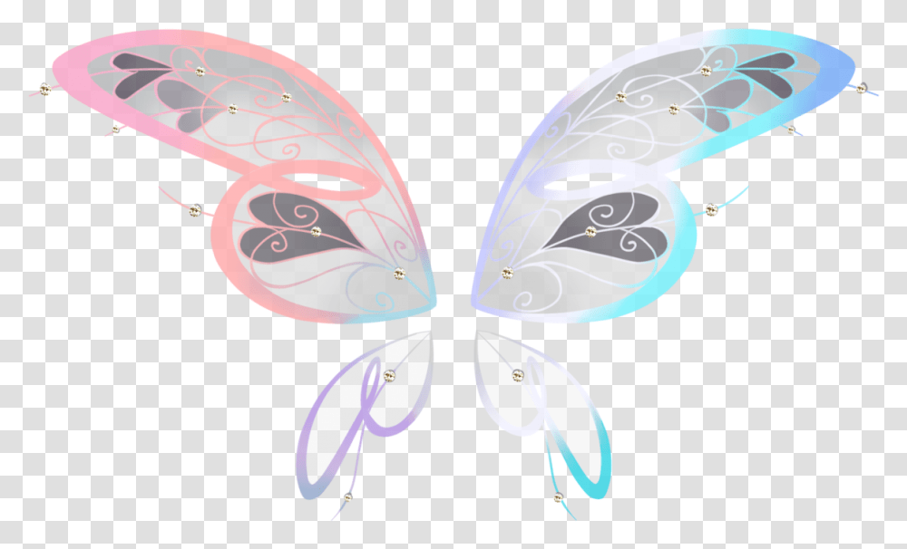 Winx Club Ocs Guys What Fairy Wings Atau Costume I Believix Bloom Winx Wings, Pattern, Floral Design Transparent Png