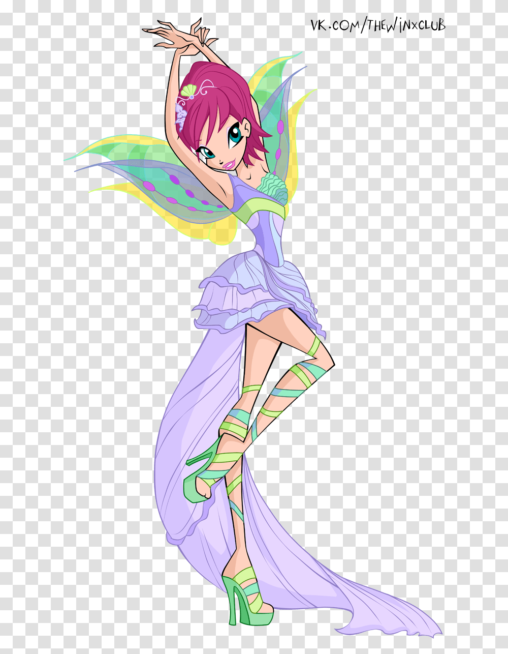 Winx Club Poses, Person, Costume Transparent Png