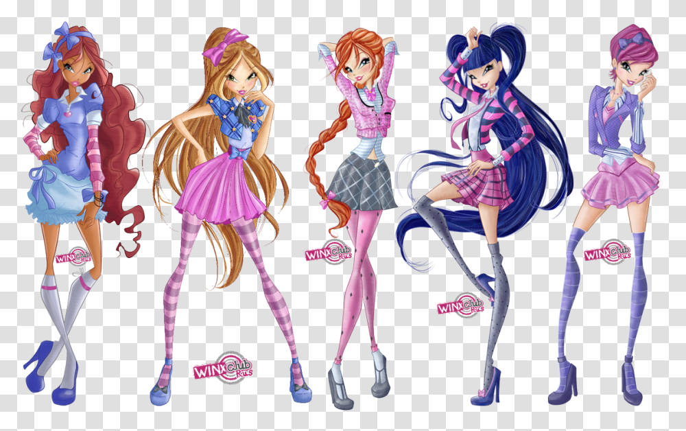 Winx Club Season 6 Outfits, Doll, Toy, Person, Human Transparent Png