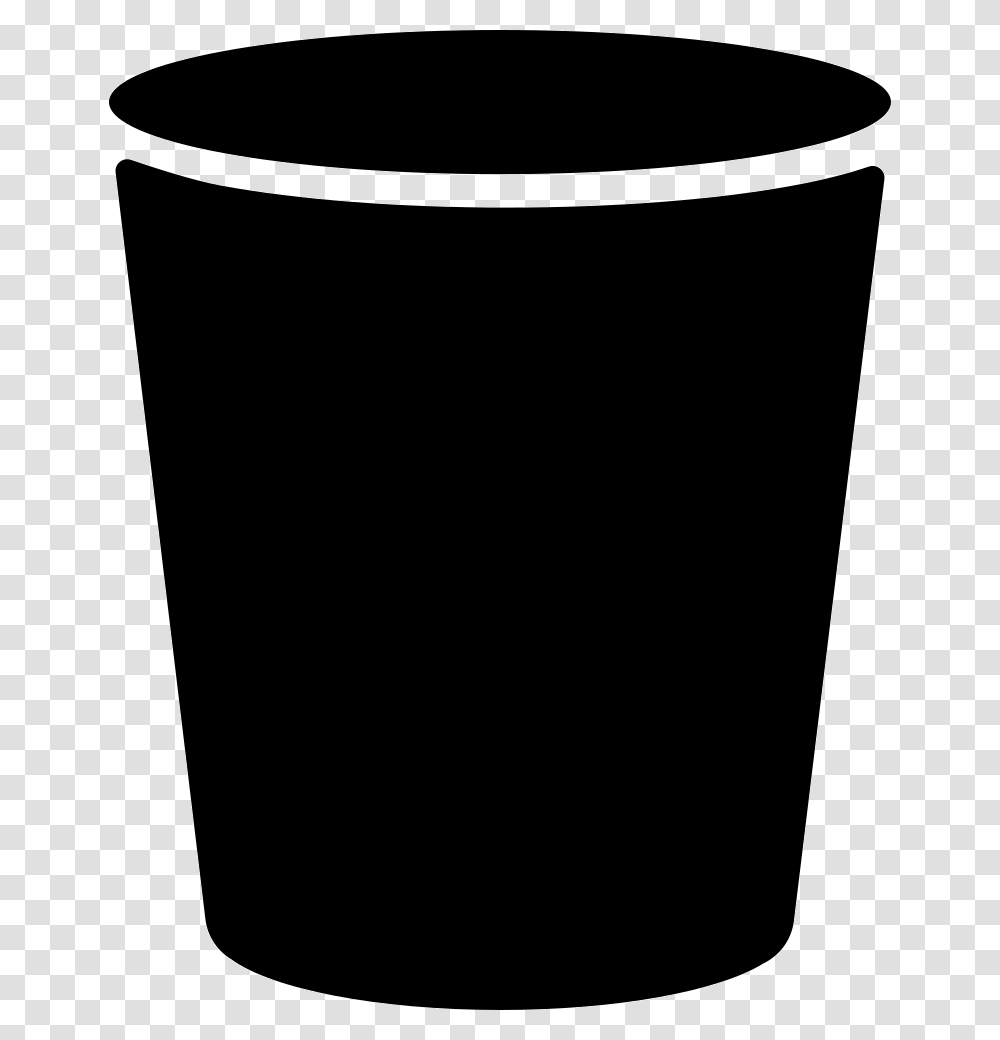 Wiping Trash Can Icono Cubeta, Cup, Coffee Cup, Beverage, Drink Transparent Png