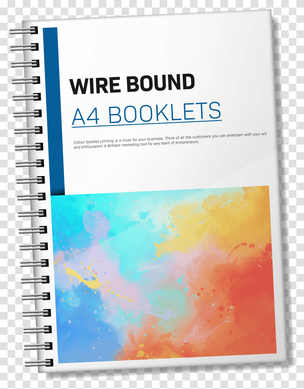 Wire Bound Booklets Transparent Png