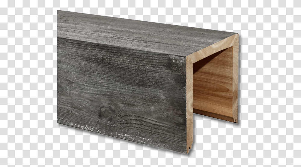 Wire Brushed Box Beam, Tabletop, Furniture, Wood, Hardwood Transparent Png
