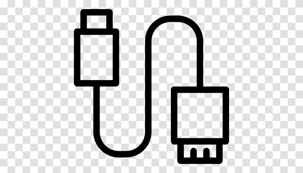 Wire Clipart Usb Cable, Gray, World Of Warcraft Transparent Png