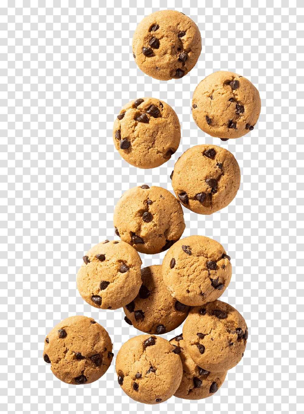 Wire Cut Cookies Chocolate Chip Cookie, Food, Biscuit, Fungus, Dessert Transparent Png