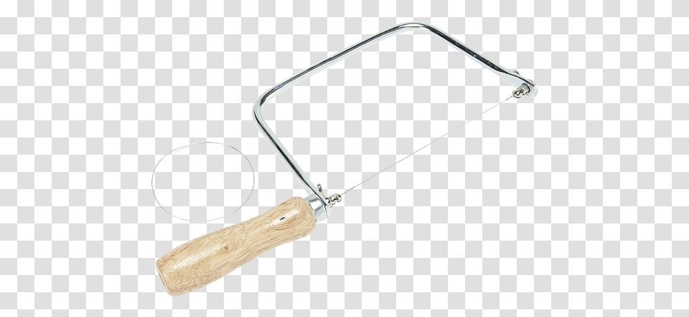 Wire Saw For Soil Samples Clothes Hanger, Bow, Tool, Handsaw, Hacksaw Transparent Png