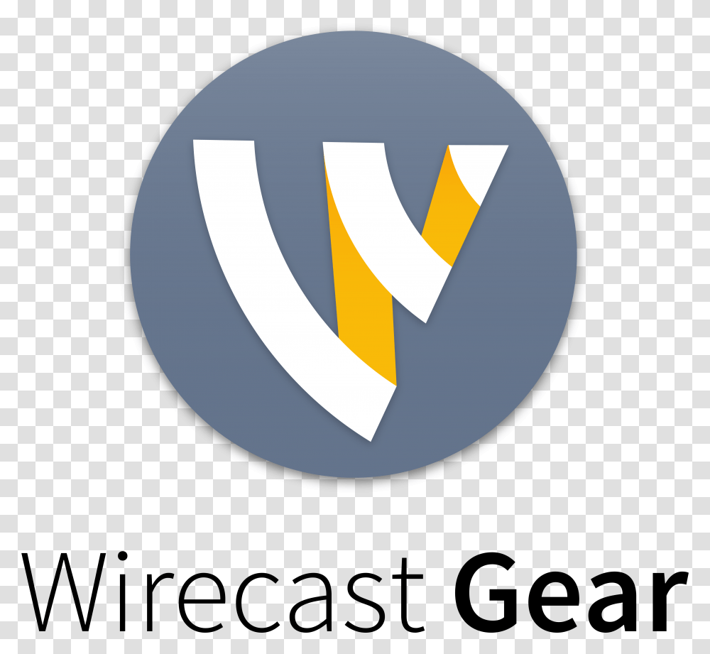 Wirecast Gear Company Circle Logos, Symbol, Trademark, Text, Word Transparent Png