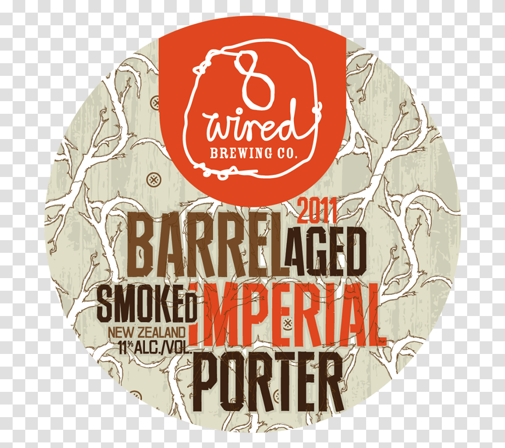Wired Batch 31 Barrel Aged Imperial Stout, Poster, Advertisement, Label Transparent Png