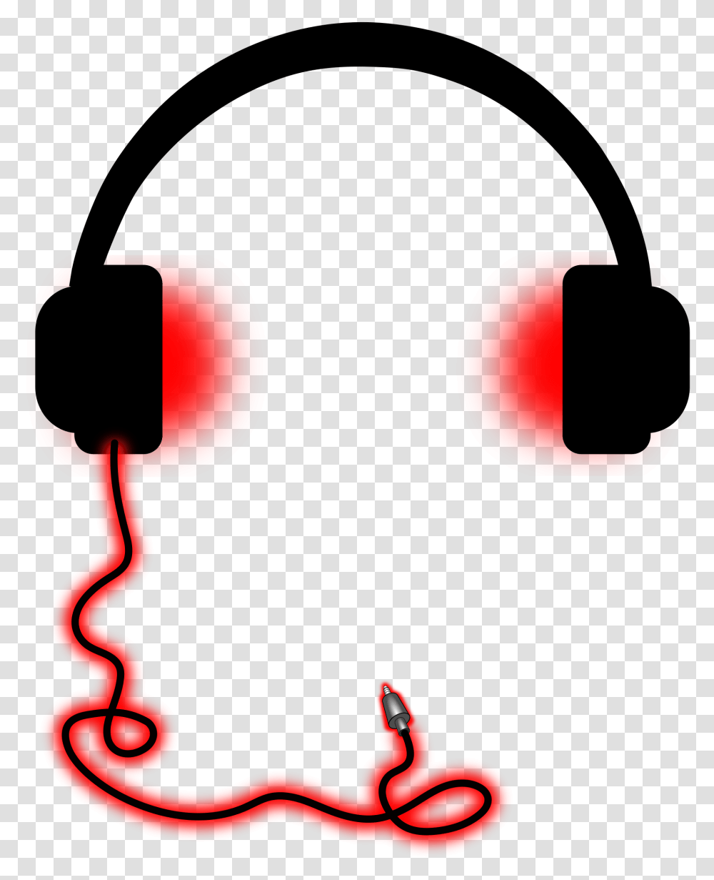 Wired For Sound Big Headphones With Wire Clipart, Light, Dynamite, Bomb, Weapon Transparent Png