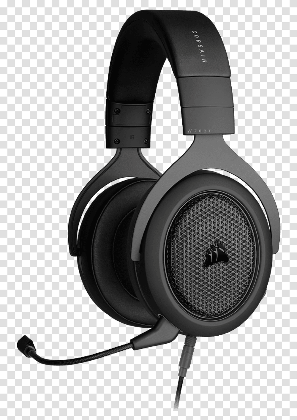 Wired Gaming Headset With Bluetooth Corsair Hs70, Electronics, Headphones Transparent Png