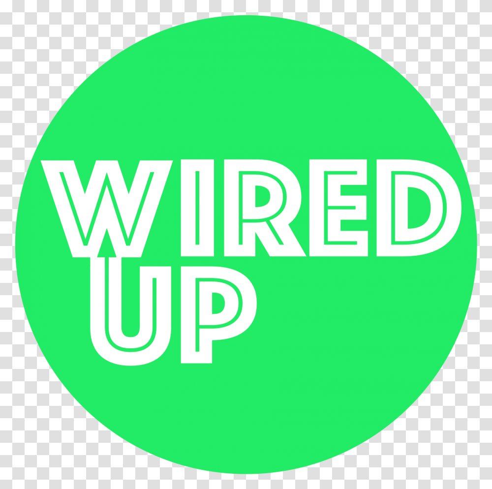 Wired Up Web Design Circle, Text, Logo, Symbol, Label Transparent Png