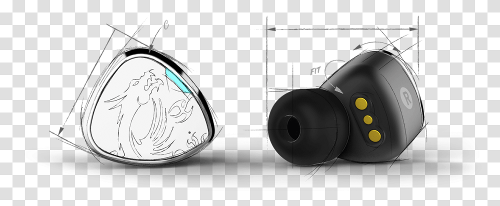 Wireless Earbuds Dot, Spaceship, Aircraft, Vehicle, Transportation Transparent Png