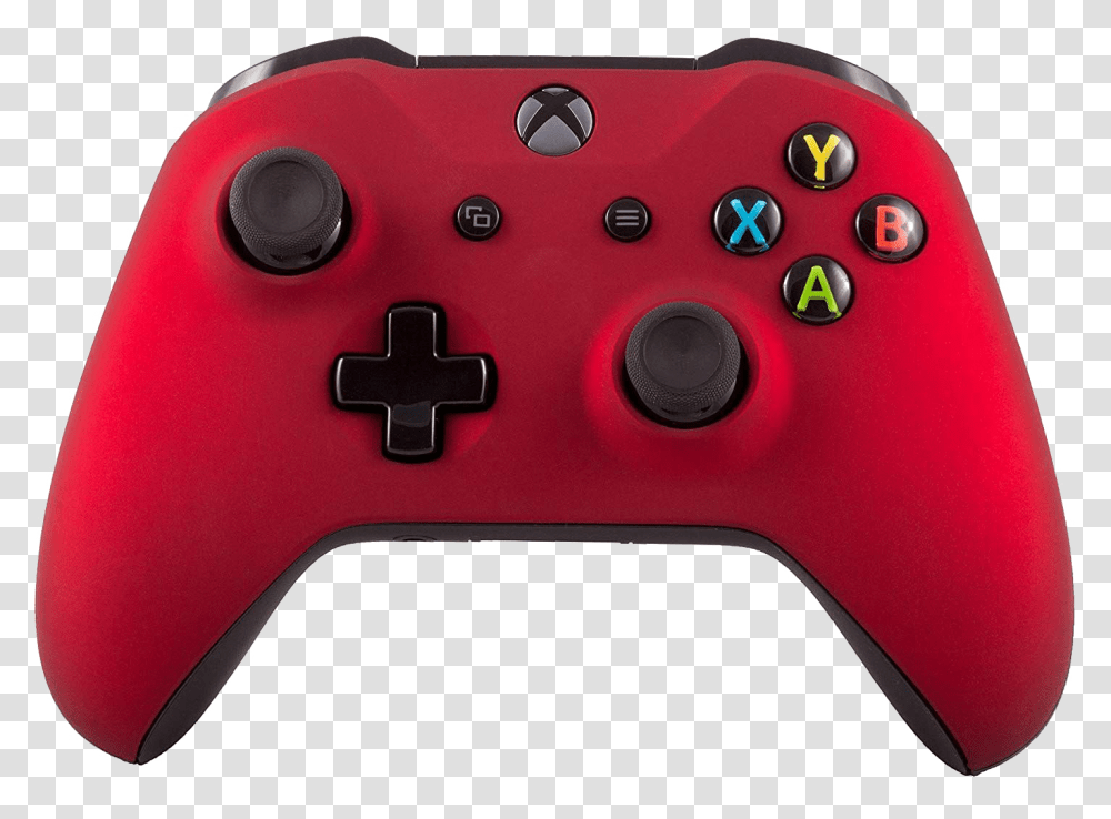 Wireless Game Controller Clipart Controle Xbox One Red, Electronics, Joystick, Remote Control Transparent Png