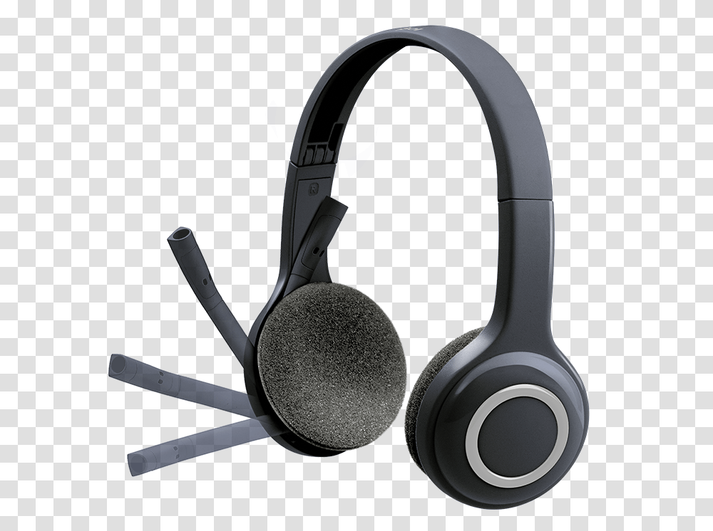 Wireless Headset Logitech H600 Wireless Headset, Electronics, Headphones Transparent Png