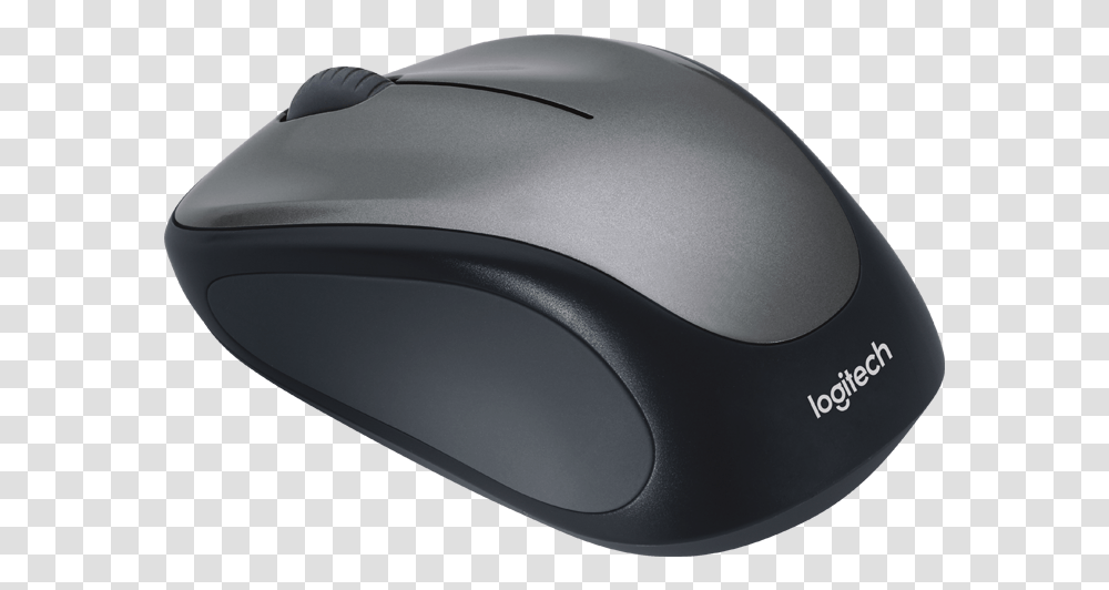Wireless Mouse M235 Grey Top View Mouse Wireless Logitech, Hardware, Computer, Electronics Transparent Png