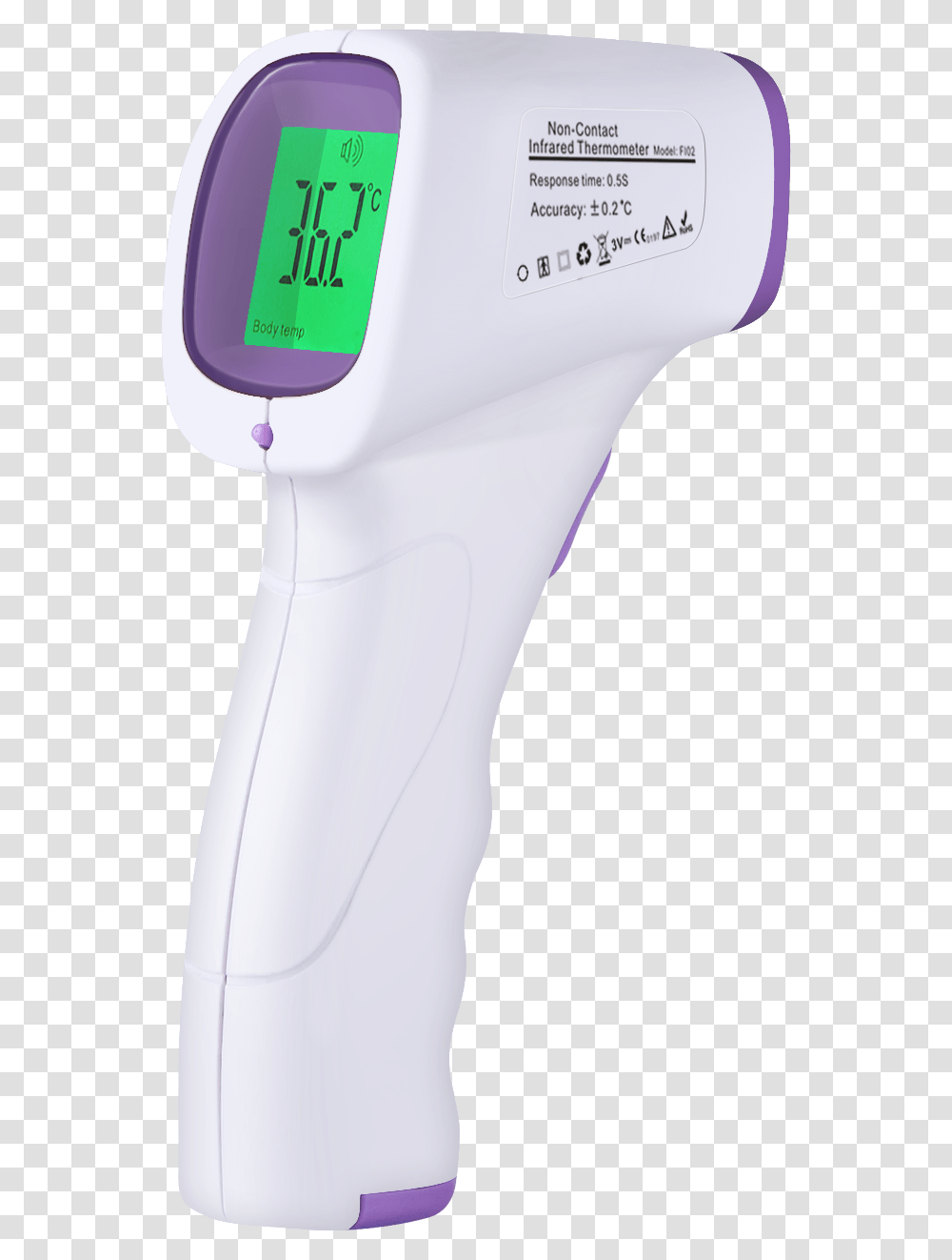 Wireless Thermometer Digital Types Of Clinical Thermometer Medical Thermometer, Blow Dryer, Appliance, Hair Drier Transparent Png