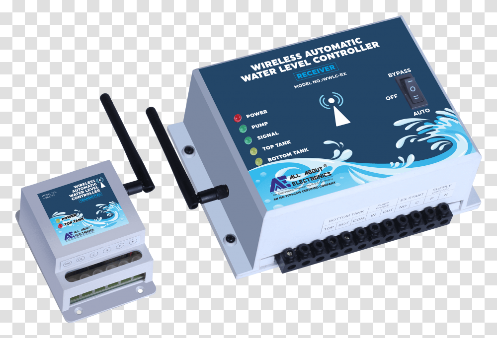 Wireless Water Level Controller Gadget, Adapter, Electronics, Hardware, Scale Transparent Png