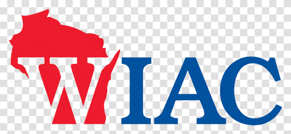 Wisconsin Intercollegiate Athletic Conference Logo Wiac Conference Logo, Text, Alphabet, Word, Symbol Transparent Png
