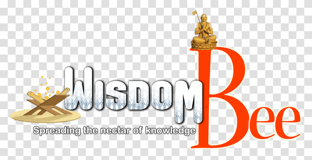 Wisdom Bee Calligraphy, Word, Logo Transparent Png