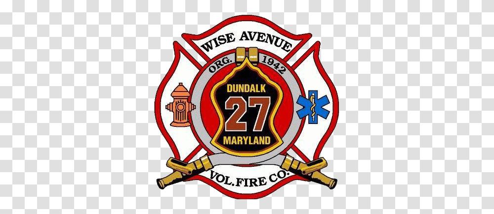 Wise Ave Volunteer Fire Company, Logo, Trademark, Badge Transparent Png