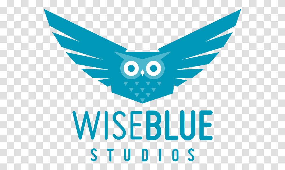 Wise Blue Studios Logo Musik, Poster, Advertisement, Symbol, Eagle Transparent Png