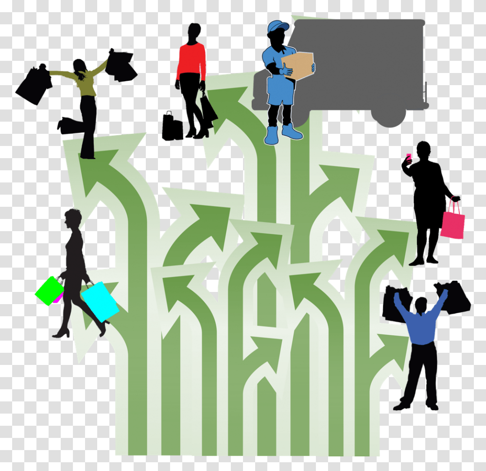 Wise Consumer Clipart Clipart Different Paths, Person, Poster Transparent Png