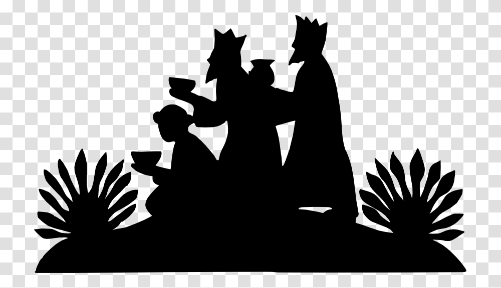 Wise Men Background, Silhouette, Person, Human, Stencil Transparent Png