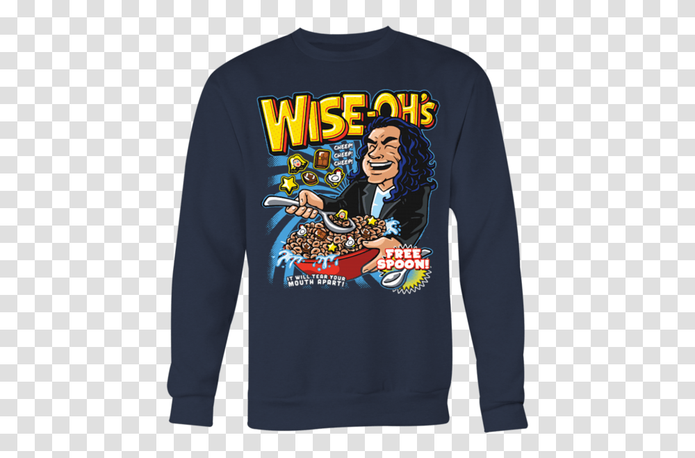 Wise Ohs Tommy Wiseau T Shirt Superdesignshirt, Sleeve, Apparel, Long Sleeve Transparent Png