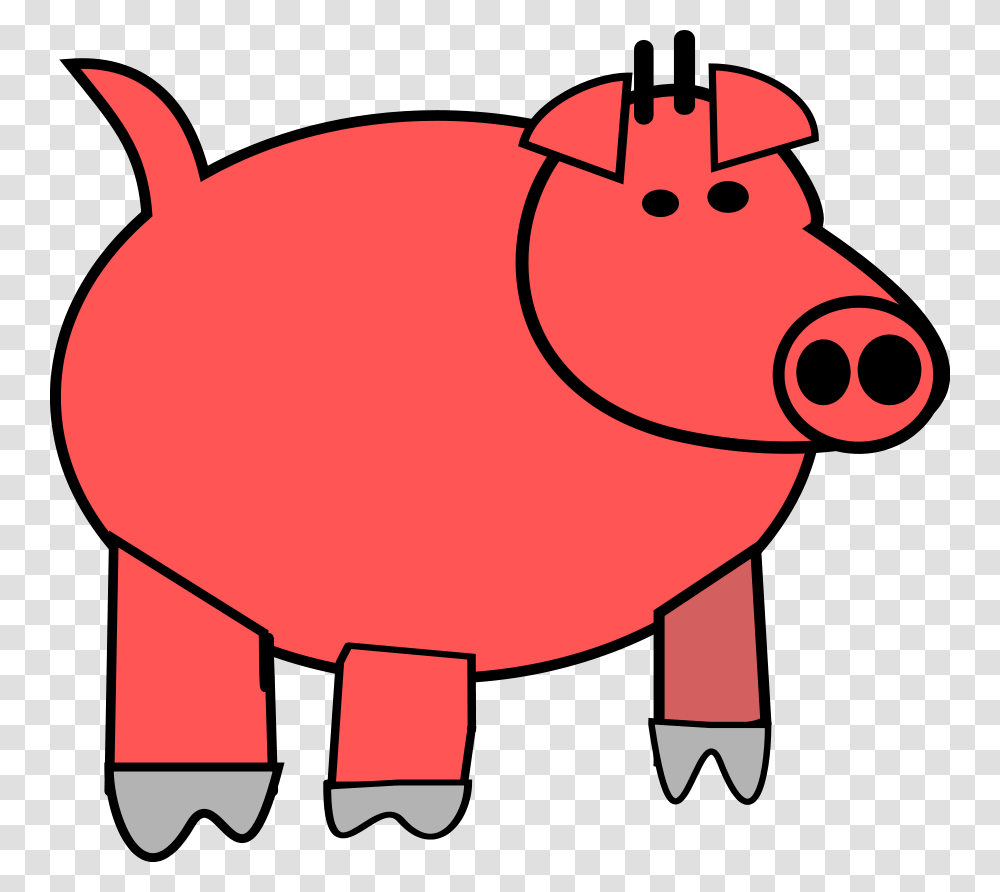 Wise Pig Cliparts, Mammal, Animal, Piggy Bank, Hog Transparent Png