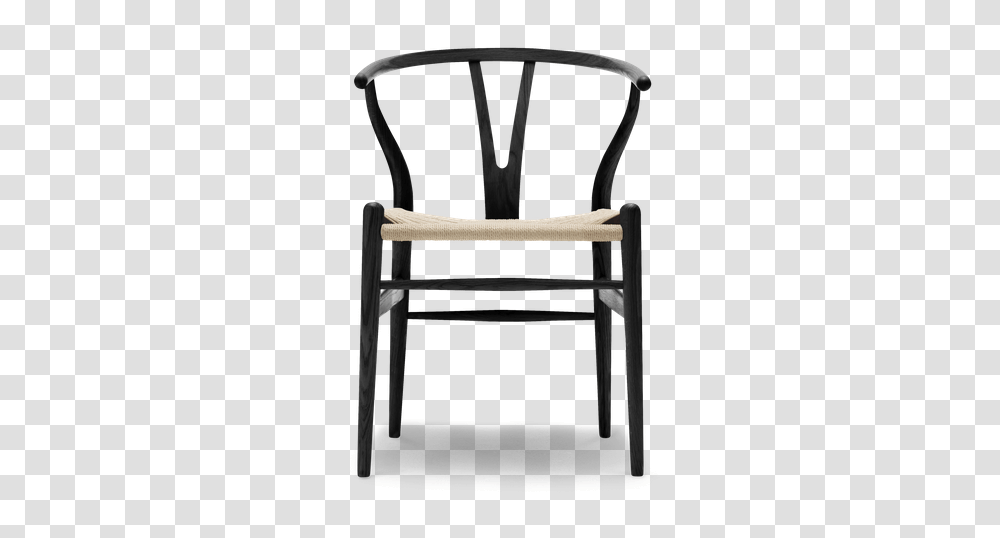 Wishbone Chair, Furniture, Armchair Transparent Png
