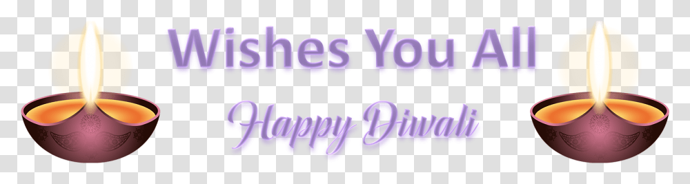 Wishes You All Happy Diwali Download Image Calligraphy, Purple, Light Transparent Png
