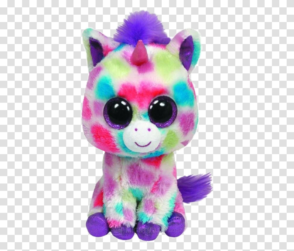 Wishful Beanie Boo Pngedit Beanieboo Beanieboos Ty Beanie Boos Unicorn, Toy, Plush, Doll, Purple Transparent Png