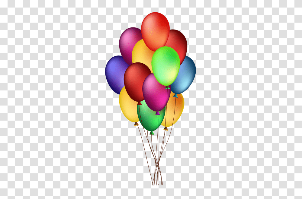 Wishing You A Hbd Balloons Colourful Balloons Transparent Png