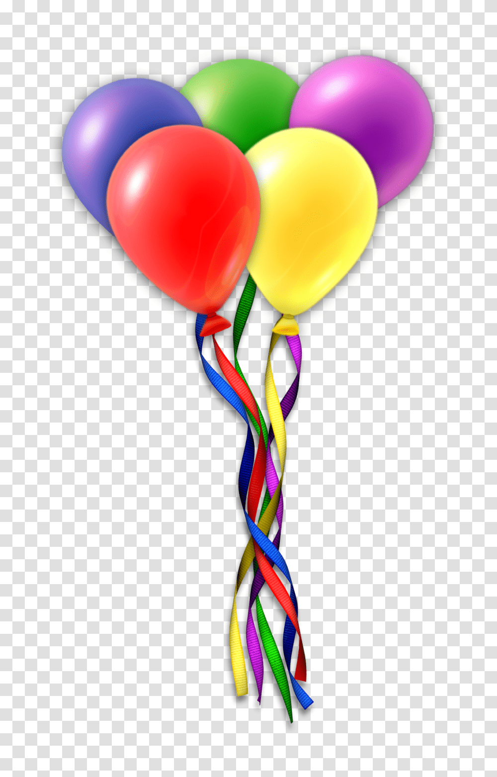 Wishing You A Hbd Balloons Transparent Png